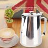 1500ml Milk Frothing Pitcher With Lid Latte Art Cup Steel Mug Frothing Pitcher  Coffee Art