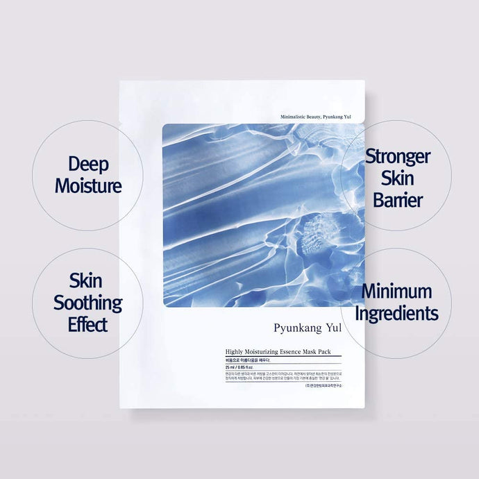 Pyunkang Yul Highly Moisturizing Essence Mask Pack 25ml*10EA