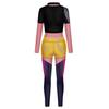 Vuxen Rumi Mira Zoey Tryck Jumpsuit Kvinnor Halloween Cosplay Kostym Karnevalsfest Scen Rollspelsklänning Utklädningsdräkt