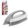 Towa Sangyo Jointrio Corner Bathroom Brush, 2-Type Brush for Floor Cleaning, Easy Attach/Remove, Quick-Drying Floors, Groove, Tile, Faucet, Combined B