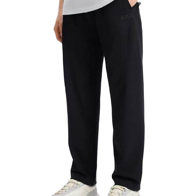 

Fila Модные универсальные трикотажные спортивные штаны на шнуровке с буквенным принтом Мужские брюки Черный F61M528601A-BK L