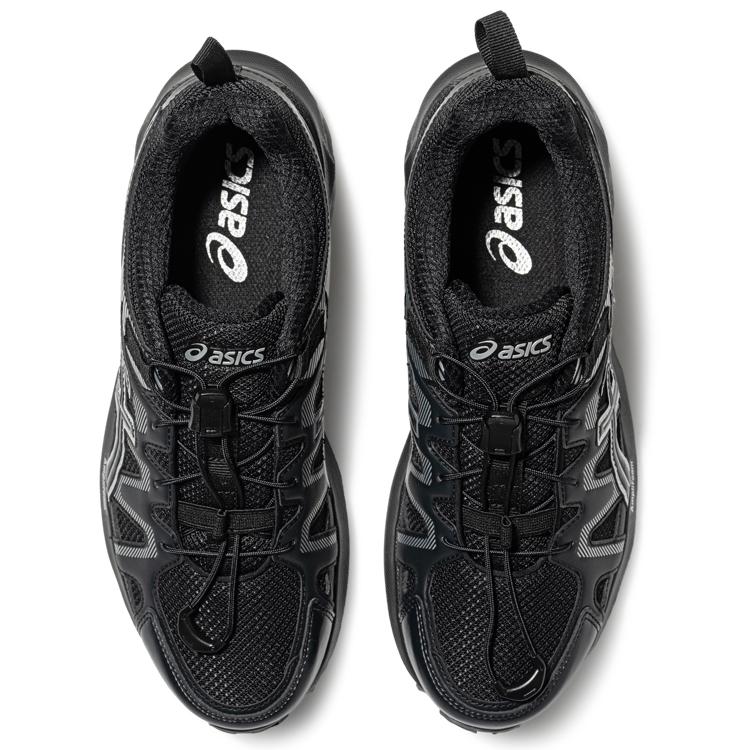 ASICS Gel Sonoma FE Rebound Low top Rubber AMPLIFOAM AHAR+ Training Running Shoes Women's Black Silver Sneakers 1012B787-001