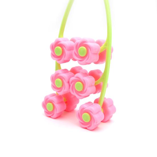 Flower Shape Portable Elastic Face Lift Roller Massager Anti Wrinkle Beauty Tool