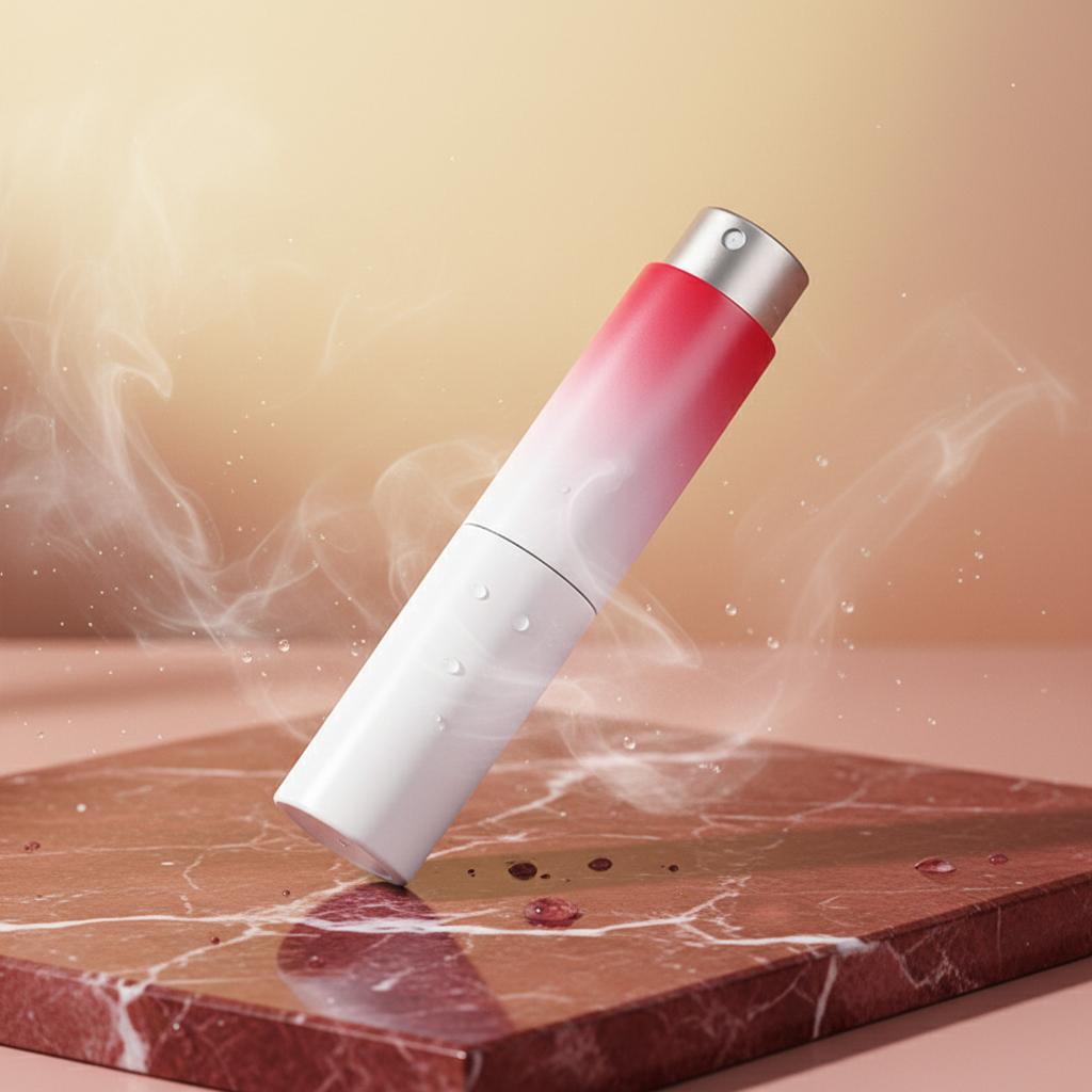 8ml Glass Perfume Bottle With Gradient Design Portable Refillable Atomizer For Liquids