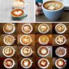 Stainless Steel Coffee Decorating Art Pen Wooden Handle Latte Pull Flower Needle Barista Tool Coffee Accessories Modeling Tool