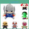 Marvel Avengers Plush Toy Collection Thor Spiderman Black Widow Ironman