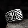 Adjustable Viking Odin Rune Retro Popular Men's Pure Ring Hand Jewelry