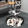 1pc KISS Band Office Round Area Rug, Under Office Chairs Bedroom Living Room Home Decor, Room Decoa1016300