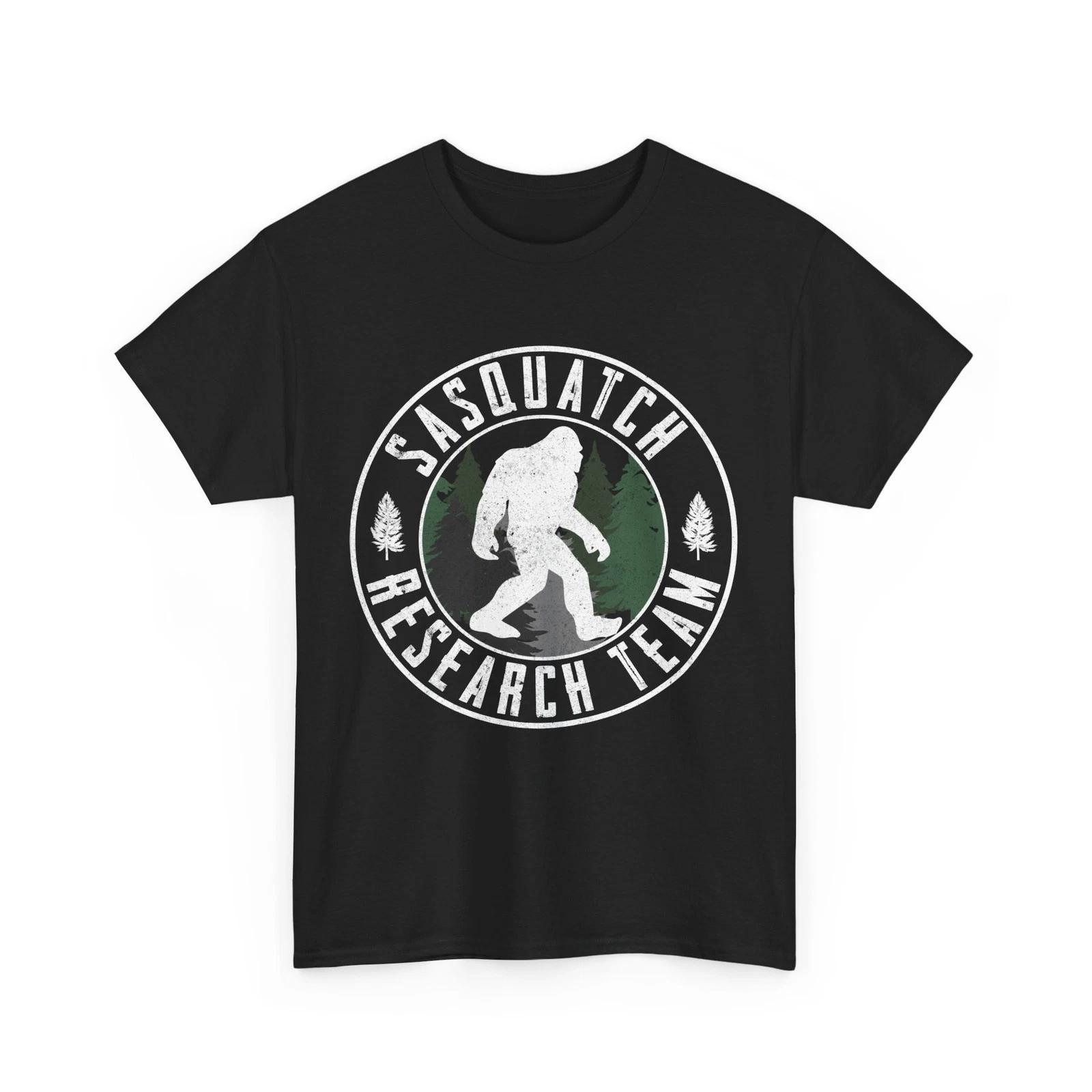 Sasquatch Research Team T shirt, Bigfoot Lovers Yeti Believers Women Men Shirt 3XL