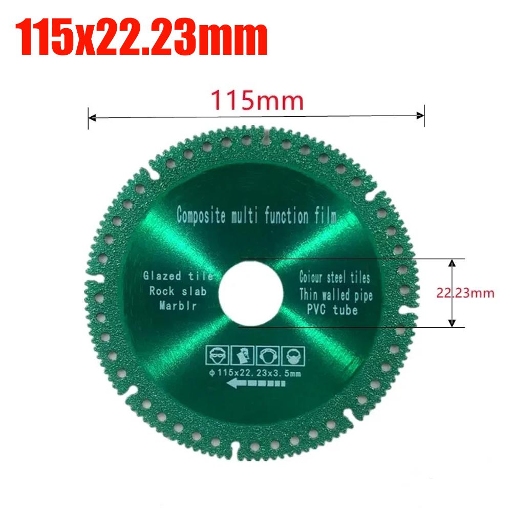 100/115/125mm 1-15Pcs Composite Multifunctional Cut Saw Blade Ultra-thin Tile Ceramic Diamond Cut Disc For Angle Grinder