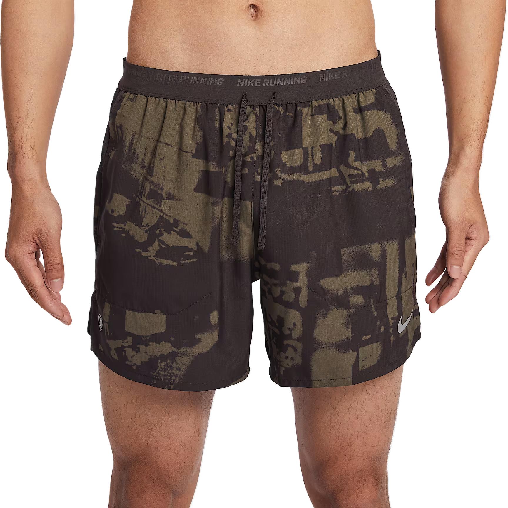 Nike Dri-Fit Stride Woven Quick-Dry Printed Running Shorts Men shorts IQ6058-212 L