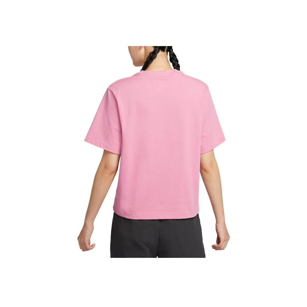 Nike Sportswear Essentials Swoosh Comfortable Fashionable Minimalist Short Sleeve T-Shirt Women T-Shirts DD1238-699