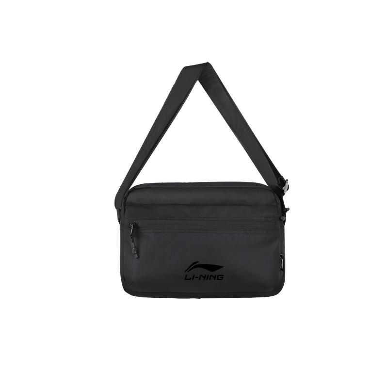 Li Ning Kids Fashion Trendy Versatile Shoulder Bag Backpack Kids Backpack Black YBDU061-1 Black