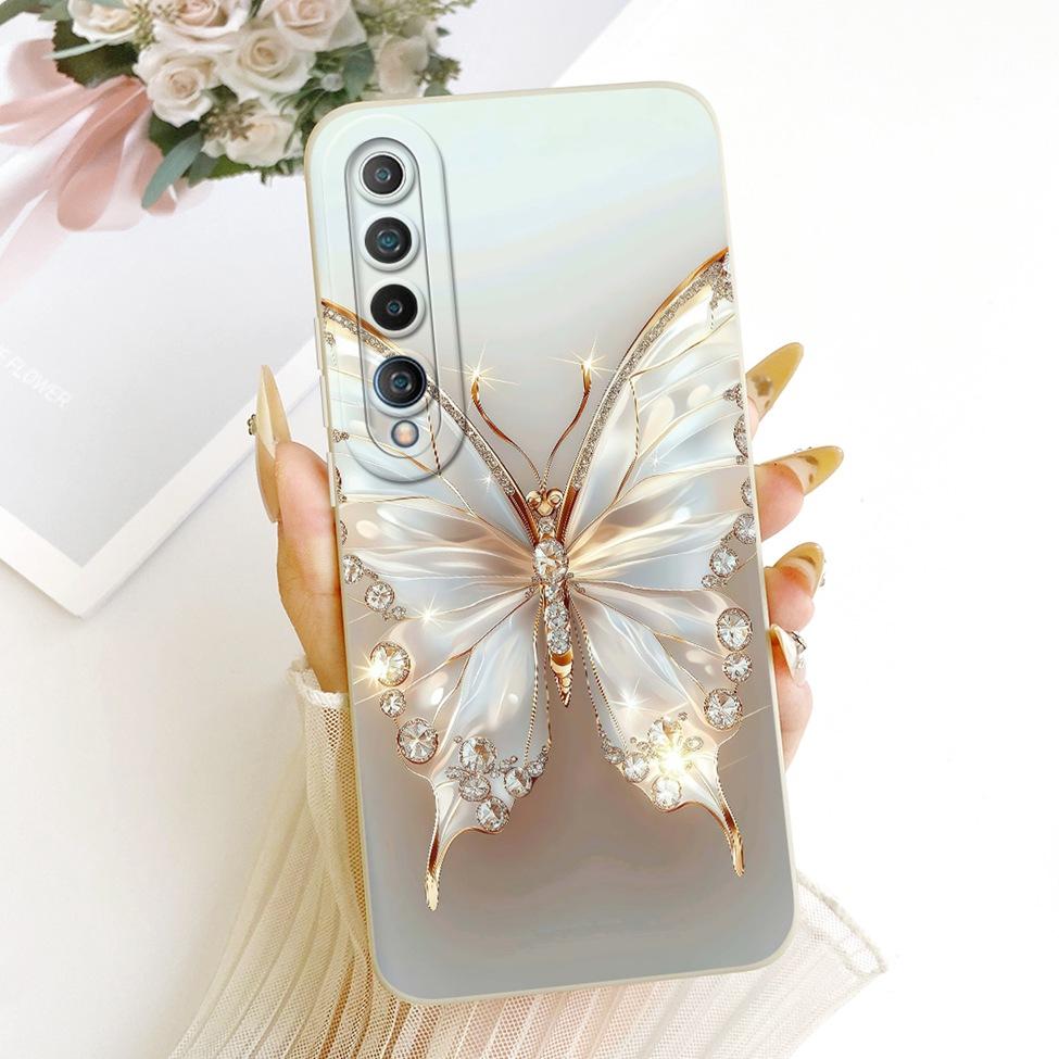 For Xiaomi Mi 10 Case Fashion Cartoon Cute Funny Painted Silicone Phone Casing M2001J2G M2001J2I