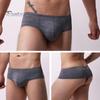 Men Boxer Briefs Low Rise U-Convex Slim Fit Shorts Underwear Colorful Printing High Elasticity Breathable Shorts Underwear