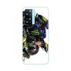 Phone Case - MANIACASE - Oppo A57s 4G - Silicone TPU - Valentino Rossi Pattern - Black