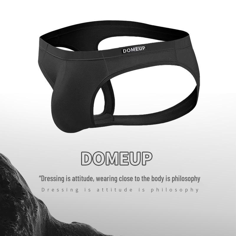 Men's Low Waist Hollow Back Hip-Lifting Thong Underwear