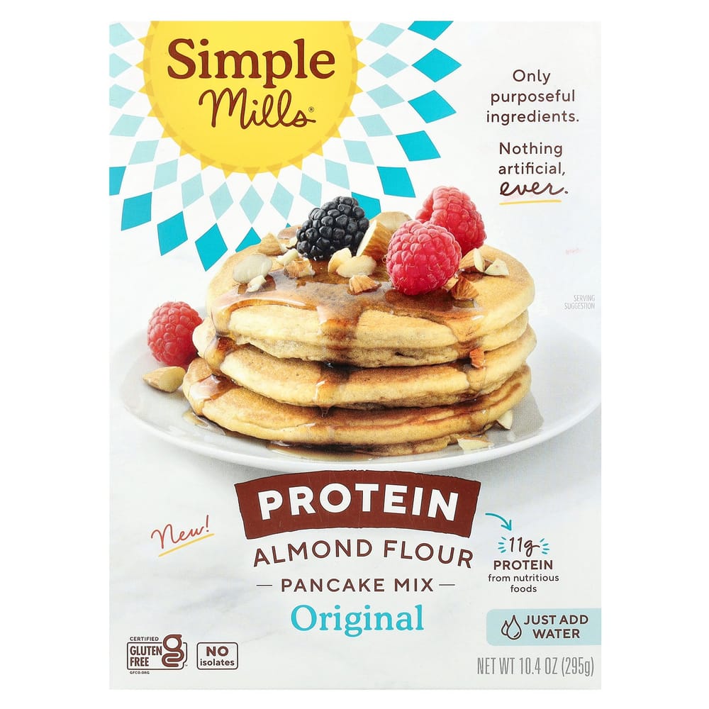Simple Mills Protein Almond Flour Pancake Mix Original 295g (10.4oz)