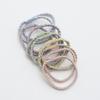 10pcs Trendy Girls Braided Elastic Hair Rubber Bands Women Hair Scrunchies Ponytail Hair Holder Hair Gum Hair Tie
