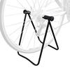 Support de présentoir de vélo pliable universel Support de réparation de moyeu de roue en triangle Béquille pour stationnement vertical Accessoires de vélo
