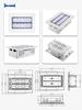 150W Explosion-Proof LED Recessed Workshop Light for Gas Stations