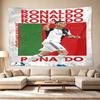 Ronaldo's Manchester Celebration Large Wall Tapestry,Ideal for Office Backdrops, Holiday Gifts, Home Decor (Living Room, Bedroom, Dorm, Parties), and 