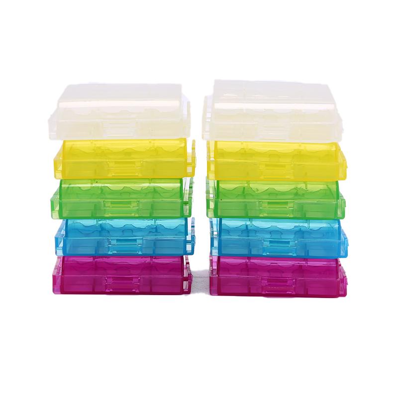 1PC Portable Waterproof Cases Universal Hard Plastic 18650 Battery Storage Boxes Case Holder