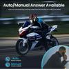 BT12C Wireless Bluetooth 5.3 Motorcycle Helmet Headset Motor Bike Handsfree Stereo Earphone Speaker Moto Earphone Headphone