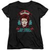 David Bowie Ziggy Heads Womens T Shirt Black