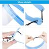 5Pcs/Set Dental Protective Face Shield 10/5Pcs Detachable Face Shield 1 shelf Anti-Fog Dustproof Replacement Mask