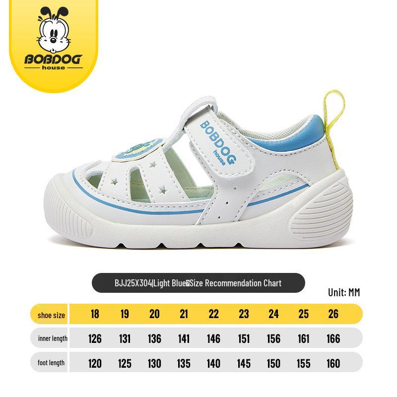Babu Dou 2025 Summer Breathable Mesh Beach Sandals for Kids