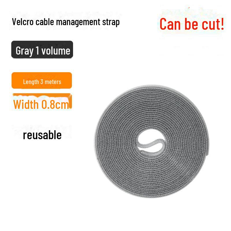 Cleme de cablu reutilizabile cu velcro și cataramă pentru organizarea firelor și cablurilor