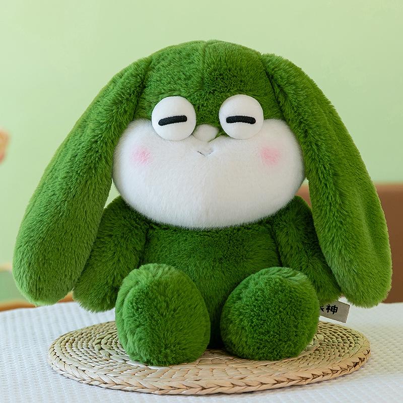 Cartoon Eyes Rabbit Plush Toy Children Sleeping Doll Girls Travel Fashion Backpack Birthday Gift