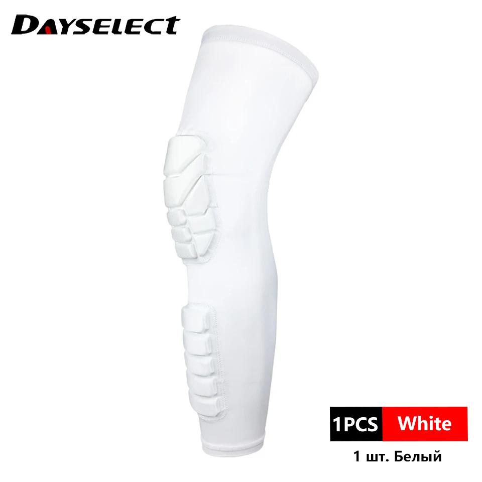 1Pcs Sports Knee Pads Extended Breathable Leg Warmers Anti-Slip Shock Absorption Double Anti-Collision Outdoor Sport Men Women