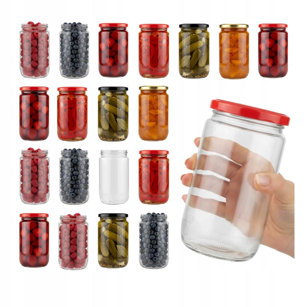 8X Jar FRANKO 720ml JAM PRESERVES PATE JAM CUCUMBERS + LID 82