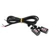 2x 12V   Car Motorcycle License Number Plate Screw   Light Lamp White LED
