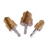 Titanium Plated Ppr Lifting Drill Water Pipe Repair Reamer Set For 4:6 ⁄ 1 Inch Water Pipe Opening Hex Shank Water Pipe Drill