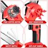 4500W 2.25m Brushless High Branch Saw Telescoping Pole Electric Saw Cordless Portable Garden Pruning Tool