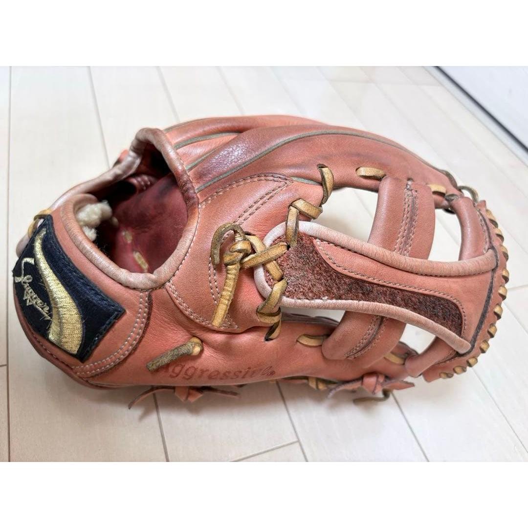Used Kubota Slugger Soft Ball Gloves KSN-24MS Hot water molded [Ready to use]