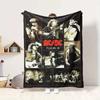Coperta di Flanella Acdc Coperta da Divano Morbida Calda Letto Divano Campeggio Auto Decorazione Casa Regalo di Natale Unico C930257