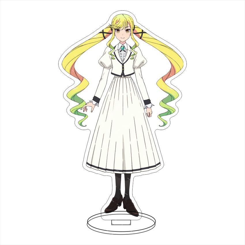 Rock Is A Lady's Modesty Acrylic Stand Model Plate Decoration Originality Desk Figure Display Fans Gift Cartoon Prime Products