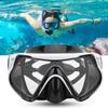 Silicone Adults Snorkeling Goggles Toughened Glass Large View Swimming Glasses Diving Equipment