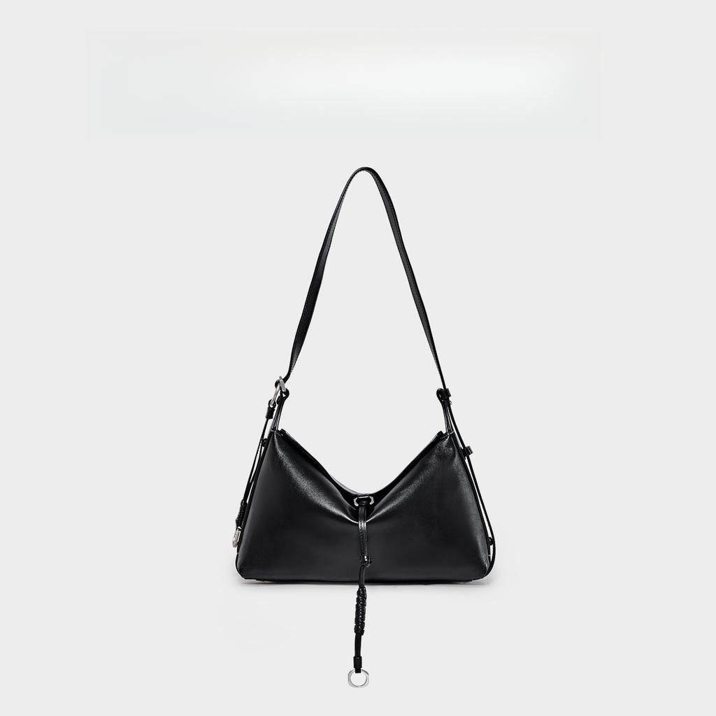 Echo Bag, Vegetable-tanned Leather Women's Bag, Single-shoulder Crossbody Bag, Underarm Dumpling Bag