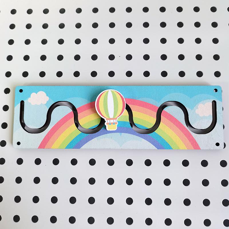 

Монтессори Детская Развивающая Доска Сделай Сам Набор для Раннего Развития - Аксессуары для Перфорированной Доски для Детей