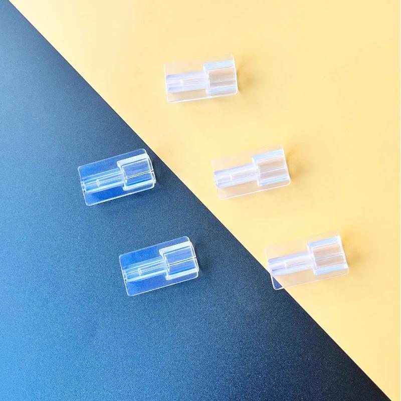 5pcs Soft Silicone Charger Cable Winder Fast Charging Cable Protector Sleeve for Apple IPhone Data Cord Clear Case Clip