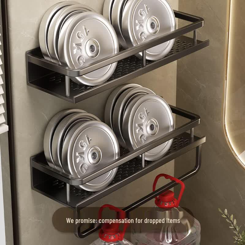 Danle Punch-Free Bathroom Wall Storage Shelf