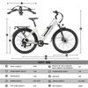 TTGO C5 - 250W Motor - 48V 13.5Ah Lithium Battery – Range Up To 90 Km – Hydraulic Disc Brakes – 27.5×2.4 Inch Tires – Shimano 7 Speeds
