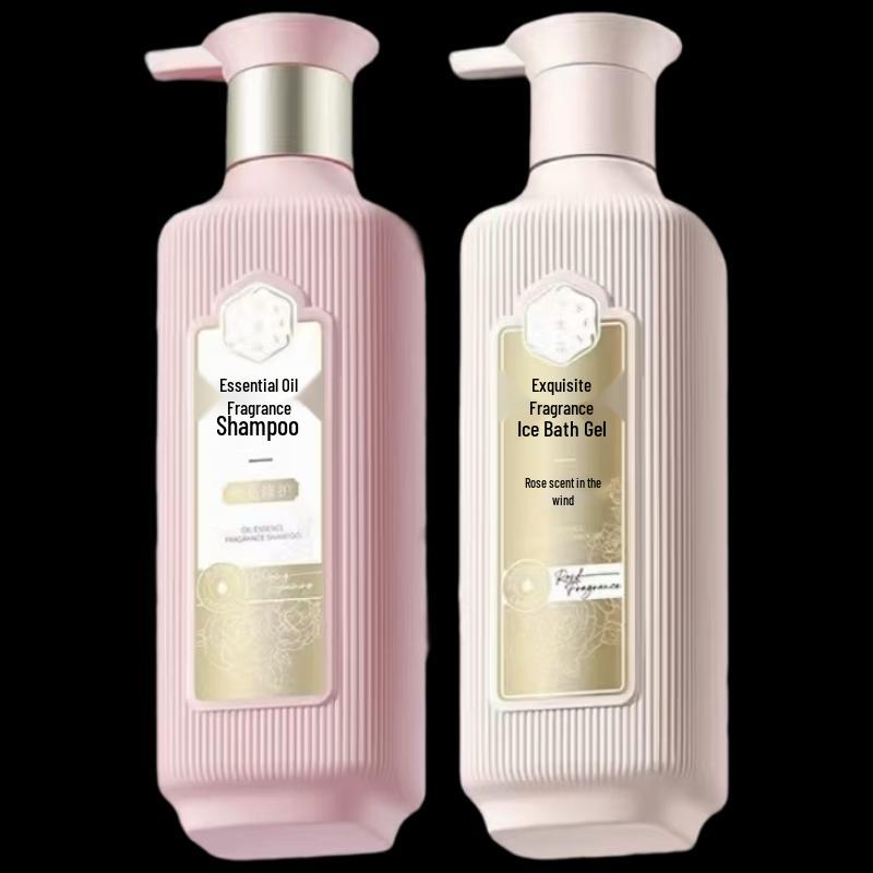 Sansheng Flower Nourishing Shampoo & Rose Shower Gel Set