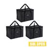 Borsa Frigo Termica Isolata da 70L Isolamento Per Mantenere Freddo Grande Capacità Portatile Borsa Pranzo Cerniera Picnic Campeggio Foglio di Alluminio Sacca per Cibo