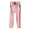 Modische Damen Farbige Elastische Taille Lässige Hosen Mit Taschen Und Sporthosen